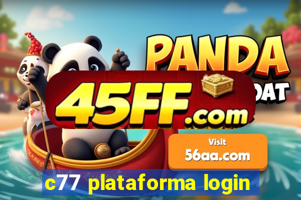 c77 plataforma login